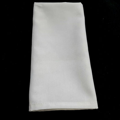 White Napkin MJS Spun Polyester